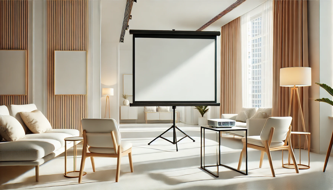 Draagbare Projectieschermen: Flexibiliteit ontmoet design