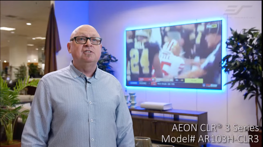 Aeon CLR® 3 bij Design Center Furniture Testimonial | ALR/CLR® scherm met vast frame