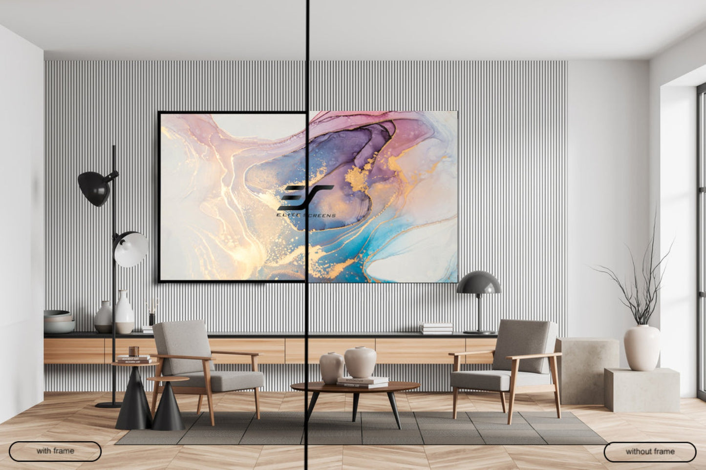 AEON EDGE FREE - PROJECTIESCHERM MET DUN FRAME