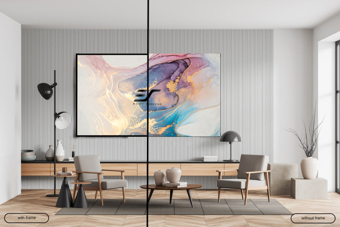 AEON EDGE FREE - PROJECTIESCHERM MET DUN FRAME