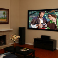 LUNETTE GEBOGEN - PROJECTIESCHERM MET VAST FRAME