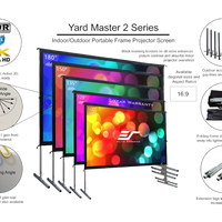 YARD MASTER 2 - DRAAGBARE OUTDOOR LEINWÄNDE