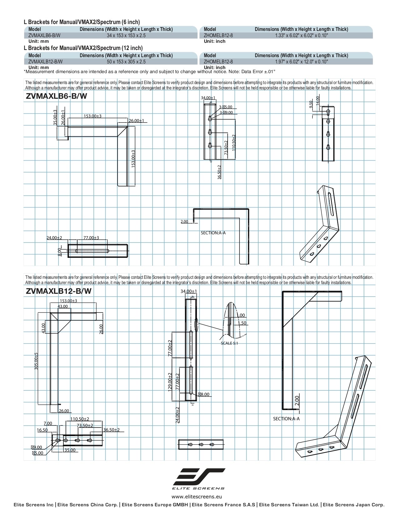 AFSTANDHOUDERS - L BEUGELS ZVMAXLB6-W