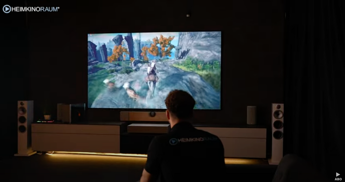 Eindelijk! 110 inch Elite Schermen STARBRIGHT CLR scherm