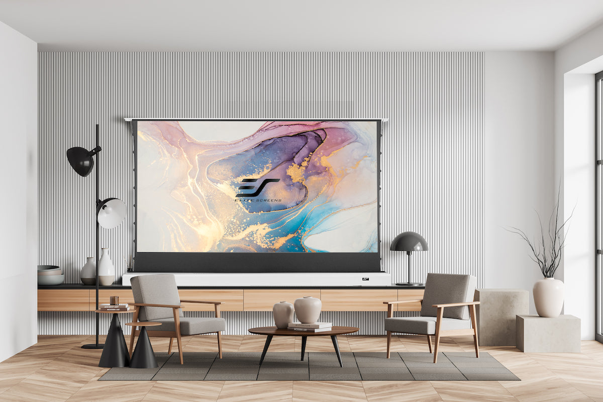 Draagbaar plafond-.lichtwerend UST projectiescherm