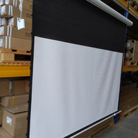 Used - Acceptable // SAKER TAB TENSION - AcousticPro-UHD Standard-Throw projectors/ White / 16:9/16:9/100" (222x125 - Top-Drop 60cm) / B-SKT100XH-E24-AUHD-247H00892