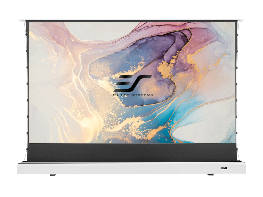 Gebruikt - Als nieuw/// KESTREL TAB-TENSION FLOOR-UP Met Cinegrey 4D Schermen / CineGrey 4D (ALR) / Wit / 102" ( 16:9 / 226x127 cm) // B-FTE102XH2-C4D--24AH02731/ Conditie Originele doos ontbreekt.
