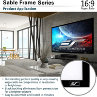 SABLE FRAME - VAST FRAME PROJECTIESCHERM